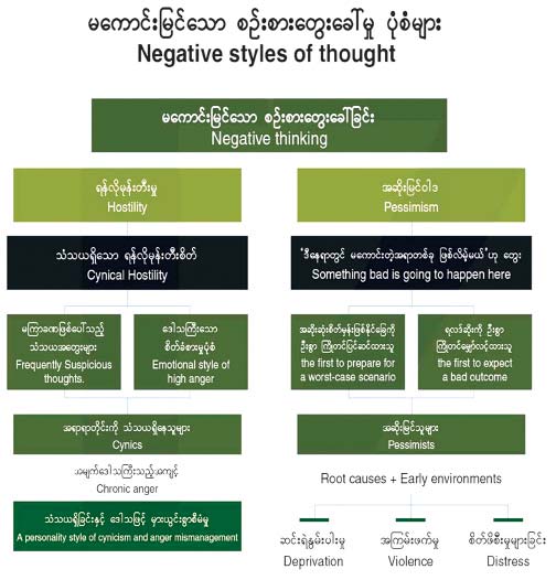 မကောင်းမြင်သော စဉ်းစားတွေးခေါ်မှုပုံစံများ