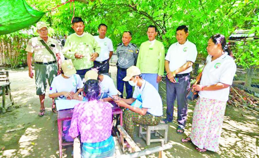 သန်းခေါင်စာရင်းကောက်ယူရေးလုပ်ငန်းစဉ်များတွင် အင်တိုက်အားတိုက် ပူးပေါင်းပါဝင်
